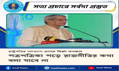 পত্রপত্রিকা   পড়ে রাজনীতির কথা বলা যাবে না: মির্জা ফখরুল 